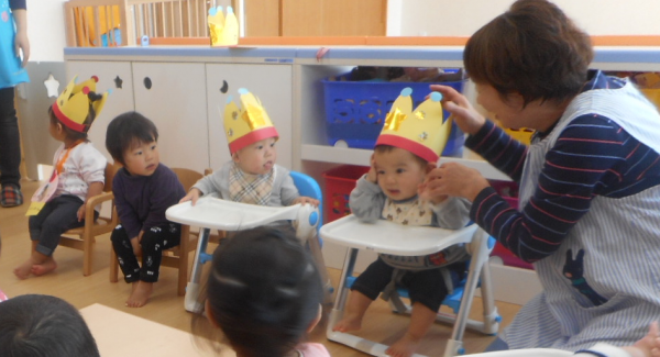 誕生会をしました