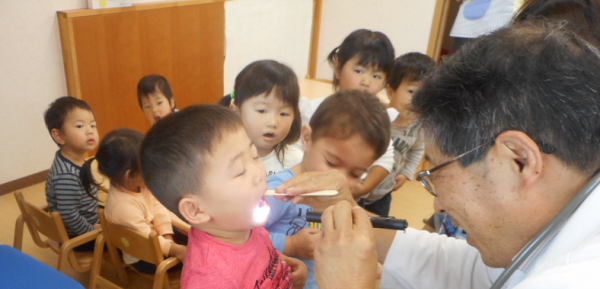 内科健診をしました