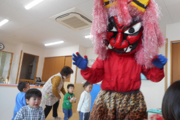 豆まきをしました