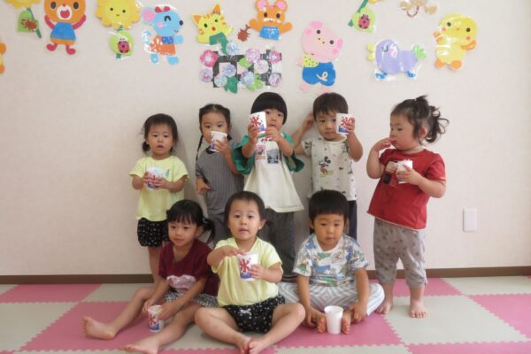 ８月　水あそび