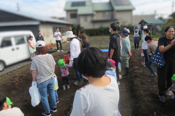 さつまいも掘りしたよ