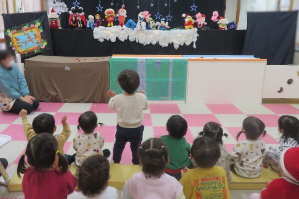 クリスマス会をしたよ